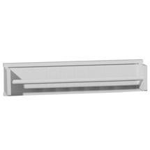 White Wood Towel Holder - 1600959