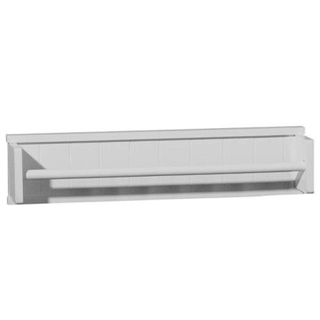 White Wood Towel Holder - 1600959