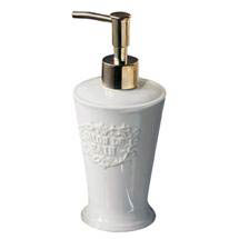 Traditional 'Salon De Bain' Lotion Dispenser with Gold Pump