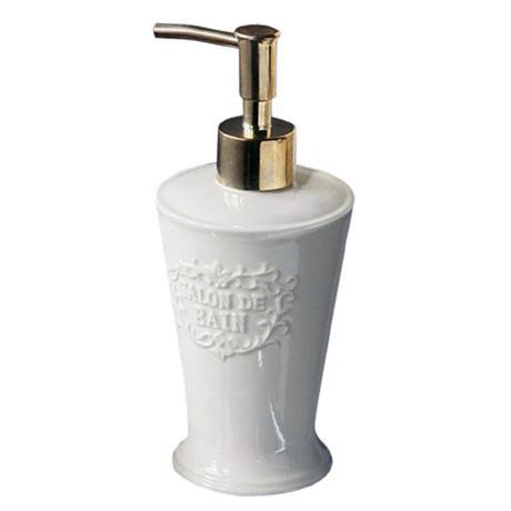 Traditional 'Salon De Bain' Lotion Dispenser with Gold Pump