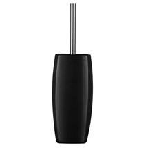 Matt Black Stoneware Toilet Brush - 1601327