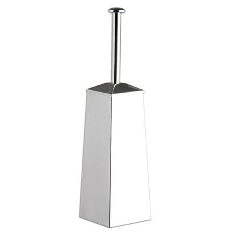 Square Stainless Steel Tapered Shape Toilet Brush - 1602011