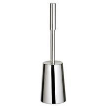 Round Stainless Steel Tapered Shape Toilet Brush - 1602012