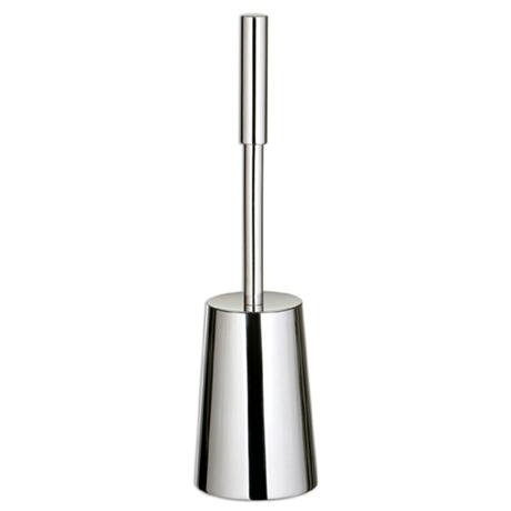 Round Stainless Steel Tapered Shape Toilet Brush - 1602012