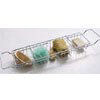 3 Compartment Chrome Bath Rack