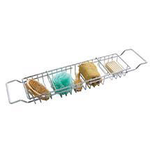 3 Compartment Chrome Bath Rack