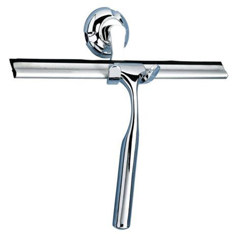Wenko Super-Loc Bathroom Squeegee - Chrome - 16701100