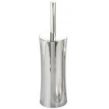 Wenko Pieno Shiny Toilet Brush & Holder - Stainless Steel - 17279100