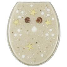 Wenko Beach Hand-made Polyresin Toilet Seat - 17624100