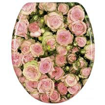 Wenko Roses MDF Toilet Seat - 17628100