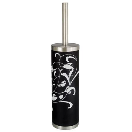 Wenko Ornamento Bianco Toilet Brush Set - Stainless Steel - 17659100