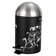 Wenko Ornamento Bianco Pedal Bin - Stainless Steel - 17666100