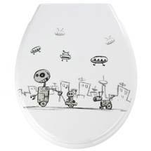 Wenko Robots Premium Soft Close Toilet Seat - 18754100