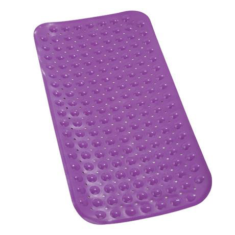 Wenko Tropic Bath Mat - Purple - 18956100