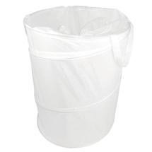 Polyester Pop Up Storage Hamper - White - 1900827