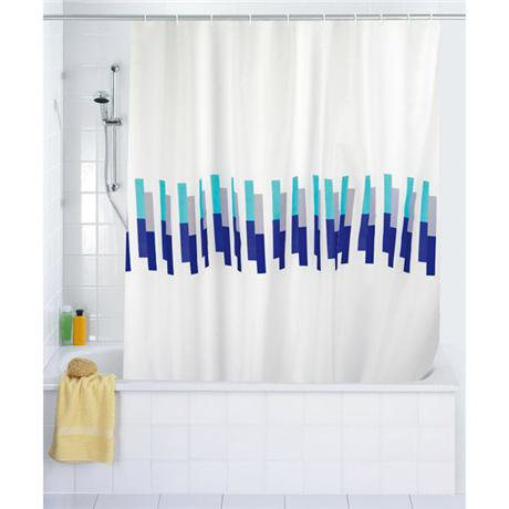 Wenko Marina Polyester Shower Curtain - 180 x 200cm - 19158100