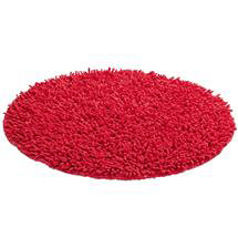 Wenko Tropic Shaggy Bath Mat - Red - 19262100