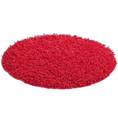 Wenko Tropic Shaggy Bath Mat - Red - 19262100