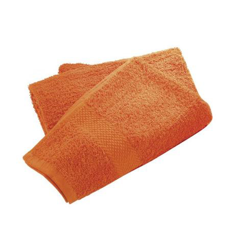 Wenko Terry Cotton Hand Towel - 500 x 1000mm - Orange - 19521100