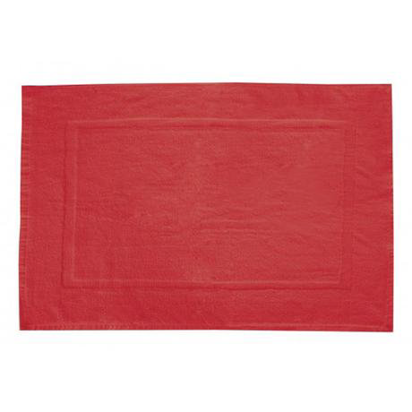Wenko Terry Cotton Shower Mat - 500 x 700mm - Red - 19534100