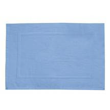 Wenko Terry Cotton Shower Mat - 500 x 700mm - Light Blue - 19590100