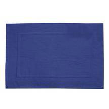 Wenko Terry Cotton Shower Mat - 500 x 700mm - Dark Blue - 19591100