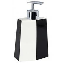 Wenko Bicolour Soap Dispenser - Black/White - 19960100