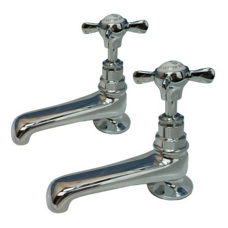 Hollys of Bath Traditional Chrome Basin Taps
