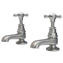 Hollys of Bath Pillar Chrome Bath Taps