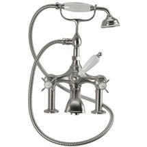 Hollys of Bath Deck Mount Manual Chrome Bath Shower Mixer