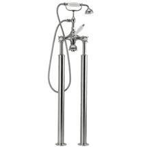 Hollys of Bath Floor Mounted Manual Chrome Bath Shower Mixer - 2224