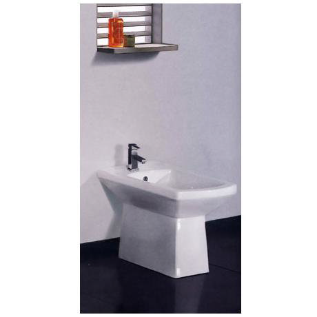 New Zeto Square Bidet - 1 Tap Hole - 240091
