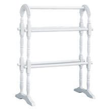 White Wood Towel Rail - 2401002