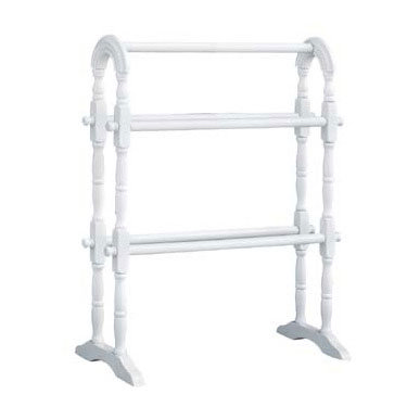 White Finish Towel Rail