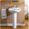 Valence 2 Tap Hole 500mm Basin and Pedestal