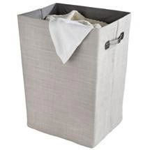 Wenko Cool Grey Laundry Bin - 2430015100