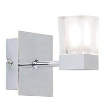 Endon - Enluce Single Cubed Switched Wall Light - Chrome - 298-1CH