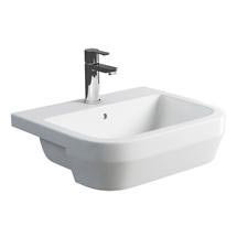 Britton Bathrooms - Curve S30 Semi Recessed basin 55cm - 30.1965
