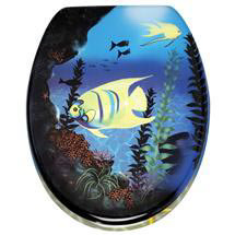 Wenko Pacific Dreams MDF Toilet Seat - 337197100