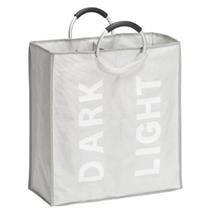 Wenko Stone Duo Laundry Bin - Grey - 3440002100