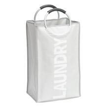 Wenko Stone Uno Laundry Bin - Grey - 3440003100