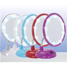 Wenko Style LED Comestic Mirror - 3x magnification