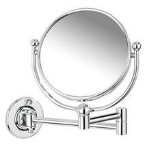Wenko Deluxe Cosmetic Wall Mirror with Swivelling Arm - Chrome - 3656230100