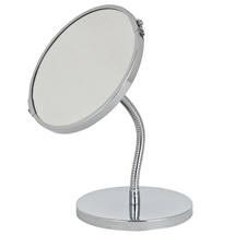 Wenko Merano Standing Cosmetic Mirror - Chrome - 3656430100