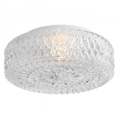 Bathroom Light Fittings on Endon   Circular Glass Light Fitting   Frosted Crystal Effect   Endon