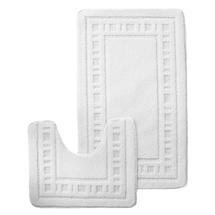 Catherine Lansfield - Armoni 2-Piece Bath Set - White