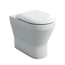Britton Bathrooms - Tall S48 Back to Wall WC with Soft Close Seat