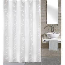 Kleine Wolke - Viva PEVA Shower Curtain - W1800 x H2000 - Snow White - 4997-114-305