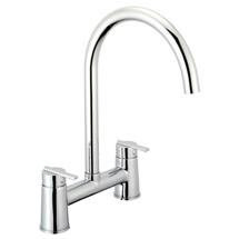 Francis Pegler Pulsar 2 Hole Leg Sink Mixer - 4G4151
