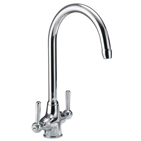 Francis Pegler Rune Monobloc Dual Flow Sink Mixer - Chrome - 4P1061
